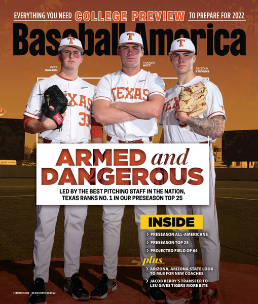 Texas Baseball: Baseball America ranks Longhorns No. 1 for 2022