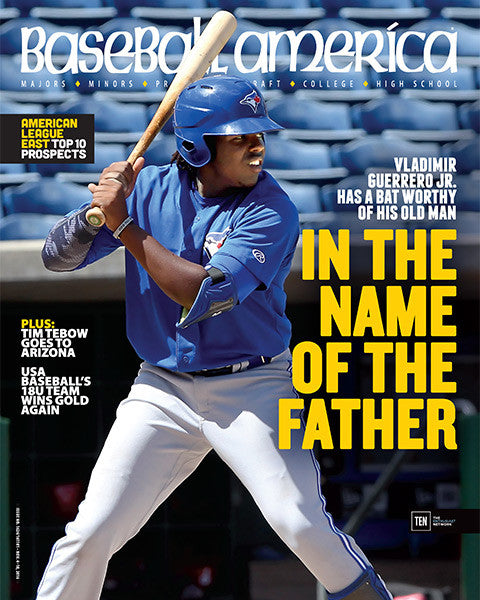 20161101) In the Name of the Father Vladimir Guerrero Jr. has a Bat W –  Baseball America