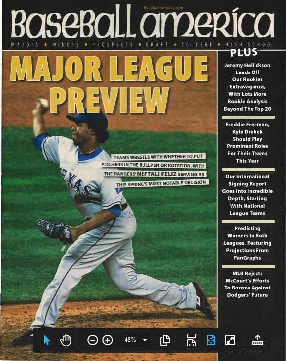 (20110302) Major League Preview
