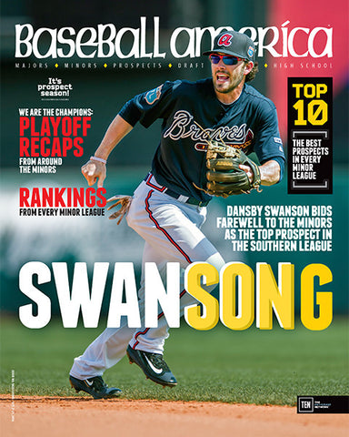 Swansong Dansby Swanson Bids Farewell to the Minors as the Top Prospect in the Southern League